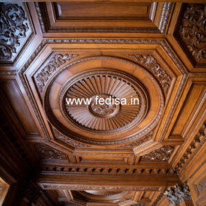 Wooden Ceiling Design Plywood Pop Design No-11413