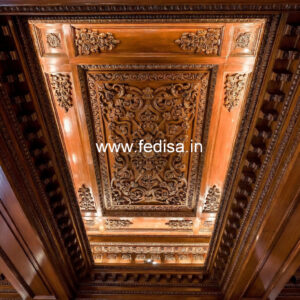Wooden Ceiling Design Color Pop Design No-11421