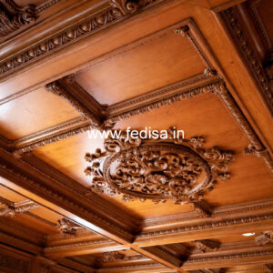 Wooden Ceiling Design Simple False Ceiling Design With Fan No-11427