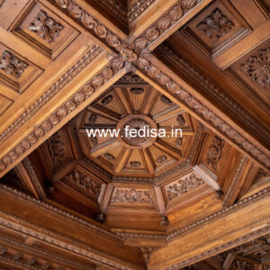Wooden Ceiling Design Tv Cabinet Pop Design No-11428
