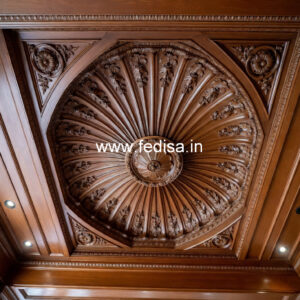 Wooden Ceiling Design Led Tv Pop Design No-11431