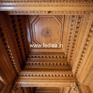 Wooden Ceiling Design Pop Design Star No-11433
