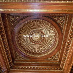Wooden Ceiling Design Box Pop Design No-11453