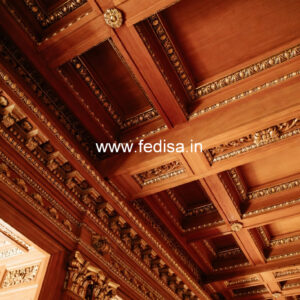 Wooden Ceiling Design Plus Minus Pop Design For Small Room No-11488