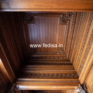 Wooden Ceiling Design Outside Pop Design No-11496