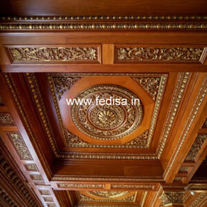 Wooden Ceiling Design Color For Pop Design No-11503