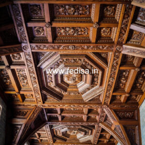 Wooden Ceiling Design Duplex False Ceiling Design No-11529