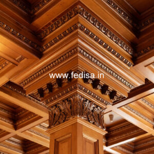 Wooden Ceiling Design Pop Plus Minus Design Latest No-11530