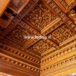 Wooden Ceiling Design Gypsum Sheet Ceiling Design No-11538
