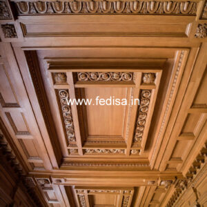 Wooden Ceiling Design Pop Ki Design Minus Plus No-11560