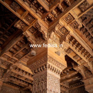 Wooden Ceiling Design Wall Ceiling Pop No-11564