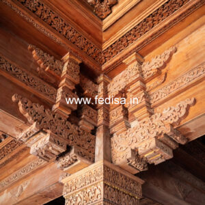 Wooden Ceiling Design Sober False Ceiling Design No-11566