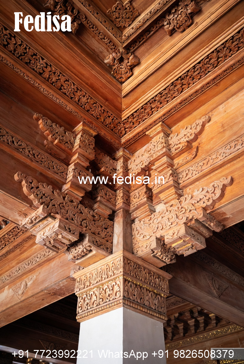 Wooden Ceiling Design Sober False Ceiling Design No-11566