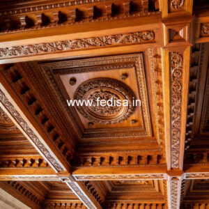 Wooden Ceiling Design Plus Minus Roof Design No-11568