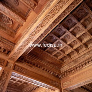 Wooden Ceiling Design New Pop Plus Minus Design No-11572