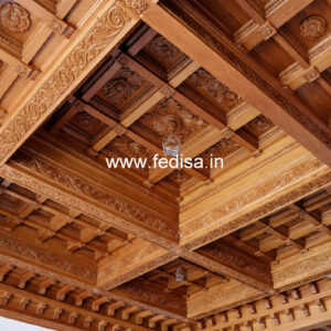 Wooden Ceiling Design Ceiling Design Plaster Cement No-11582