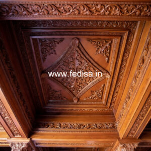 Wooden Ceiling Design New Design Pop Hall No-11585
