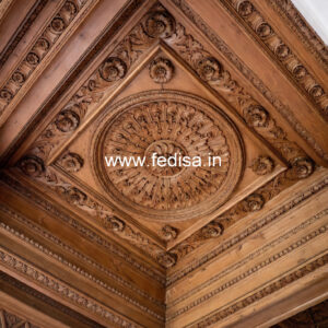 Wooden Ceiling Design Ceiling Wall Putty Design No-11593