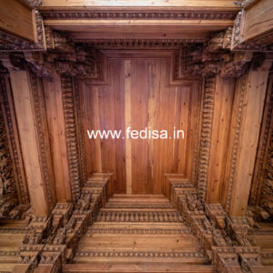 Wooden Ceiling Design Pop Design For Lobby 2026 No-11600