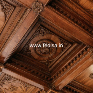 Wooden Ceiling Design Pop Rectangular Design No-11607