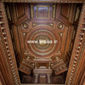 Wooden Ceiling Design Bathroom Pop Plus Minus Design No-11611