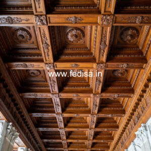 Wooden Ceiling Design Pop Minus Plus Design Latest No-11619