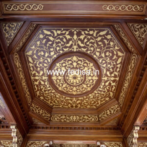 Wooden Ceiling Design Down Ceiling Design Lobby No-11638