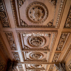 Wooden Ceiling Design Pop Ceiling Plus Minus Design No-11647