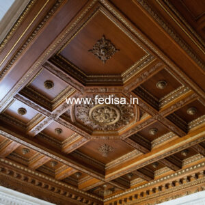 Wooden Ceiling Design Star False Ceiling Design No-11720