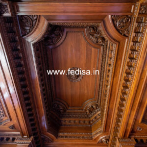 Wooden Ceiling Design Simple Pop Design For Lobby No-11760