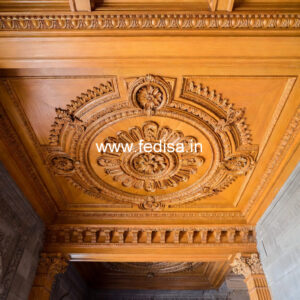 Wooden Ceiling Design Minus Plus Pop Design Color No-11765