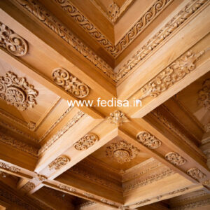 Wooden Ceiling Design Popular Pop Design No-11780
