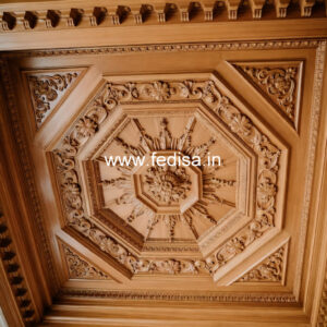 Wooden Ceiling Design Pop Design Molding No-11790