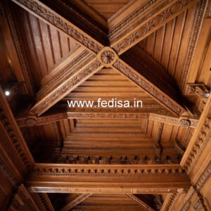 Wooden Ceiling Design Cement Wali Pop No-11791