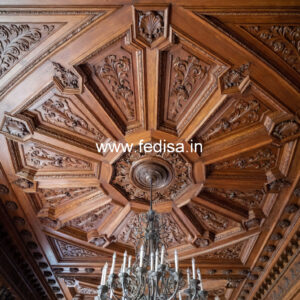 Wooden Ceiling Design False Ceiling For Gallery No-11792