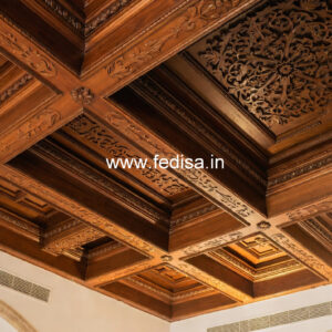 Wooden Ceiling Design Plus Minus Ki Pop No-11794