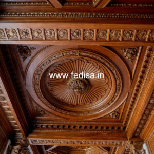 Wooden Ceiling Design Living Room Without False Ceiling No-11797
