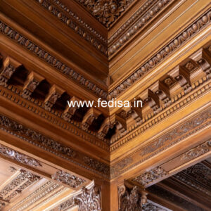 Wooden Ceiling Design Pop Design Wooden No-11812