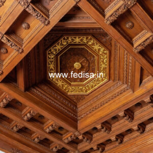 Wooden Ceiling Design Plaster Of Paris Design Price No-11815