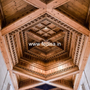 Wooden Ceiling Design New Minus Plus Pop Design No-11818