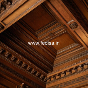 Wooden Ceiling Design Pop Roof Color Design No-11933
