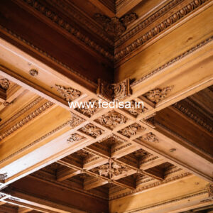 Wooden Ceiling Design Pop 4 Siling No-11942