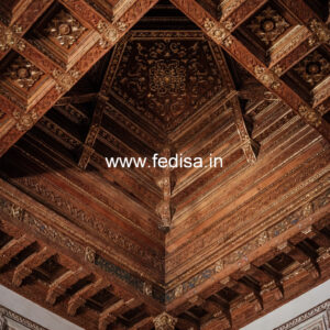Wooden Ceiling Design Plaster Of Paris Corner Design No-11949