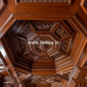 Wooden Ceiling Design Modern Pop Design Plus Minus No-11955