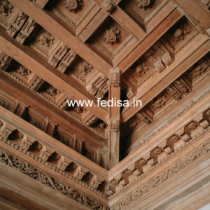 Wooden Ceiling Design Pop Main Hall Design No-11972