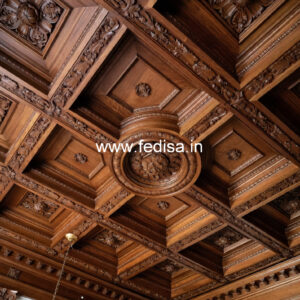 Wooden Ceiling Design Pop False Ceiling Bedroom Design No-11981