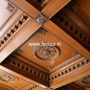 Wooden Ceiling Design 10×10 Pop Design No-12000