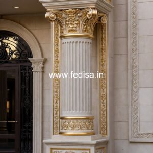 Exterior Pillar Design for Modern Villas PD-5026
