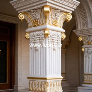 Modern Column Design for Home Entry PD-5230