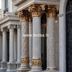 Round Column Design Ideas for Homes PD-5334